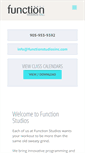 Mobile Screenshot of functionstudiosinc.com